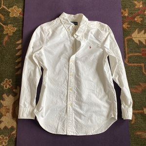Ralph Lauren boy’s white oxford shirt